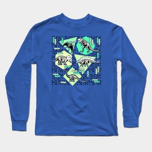 Dinosaur Skeletons Long Sleeve T-Shirt